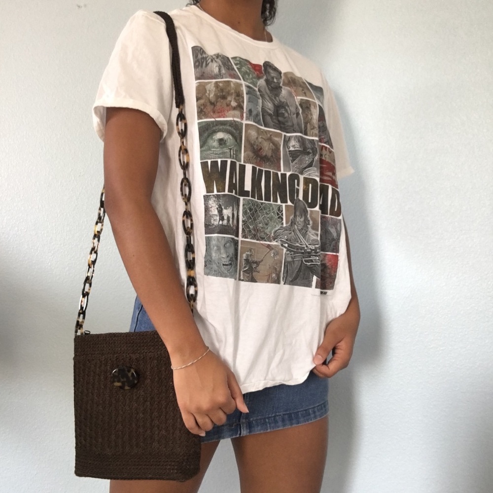 Walking Dead white graphic tee